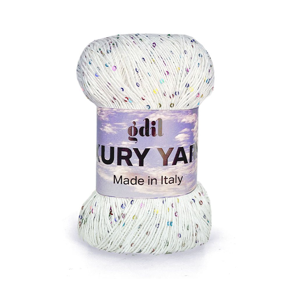 STELLATO כותנה עם פייטים נצנצים 100g/300m