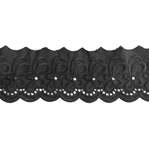 תחרת בטיסט צבע שחור