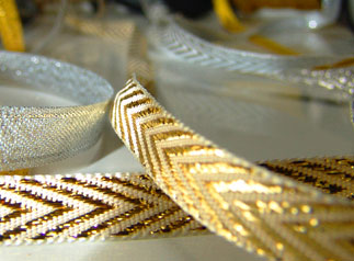 סרט לורקס זהב/כסף לקישוט