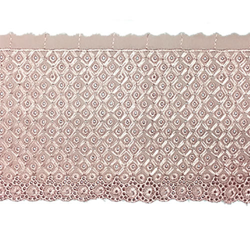 תחרת בטיסט ורוד עתיק