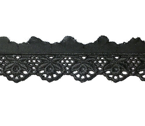 תחרת בטיסט צבע שחור