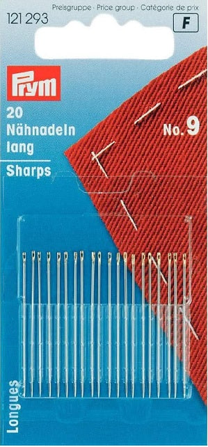 סט 20 מחטים לתפירת יד פרים