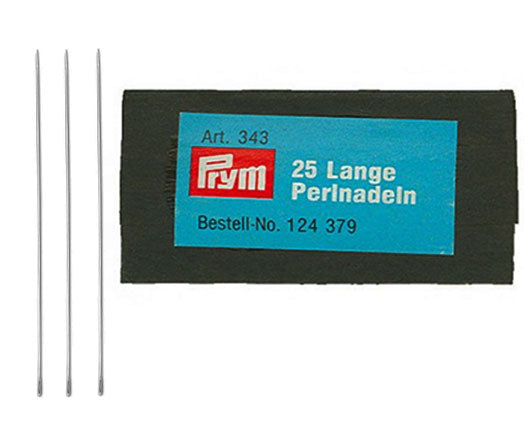 סט 25 מחטים דקות להשחלת חרוזים מס' 12