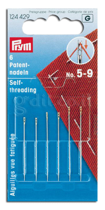 סט  מחטים לתפירה עם השחלה קלה ומהירה
