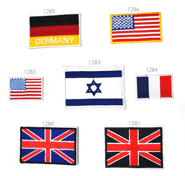 אפליקציות בגיהוץ דגלים ארצות