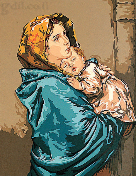 גובלן לרקמה עם ציור מודפס 133.3102