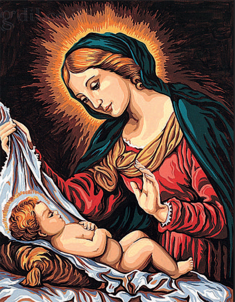 גובלן לרקמה עם ציור מודפס 133.3267