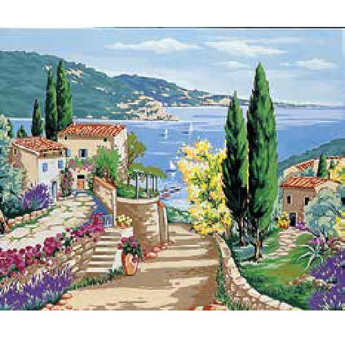 גובלן לרקמה עם ציור מודפס 134.5121