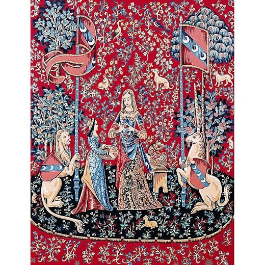 גובלן לרקמה עם ציור מודפס 143.2204