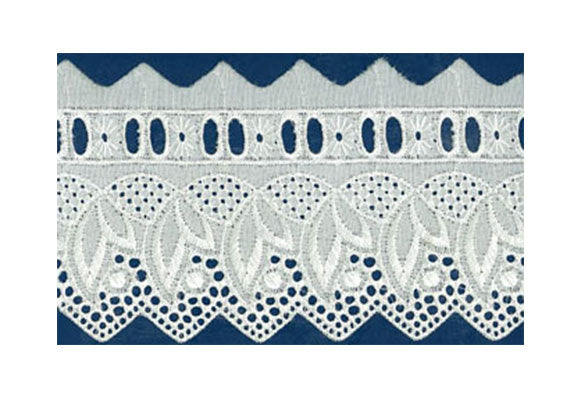 תחרת בטיסט צבע לבן