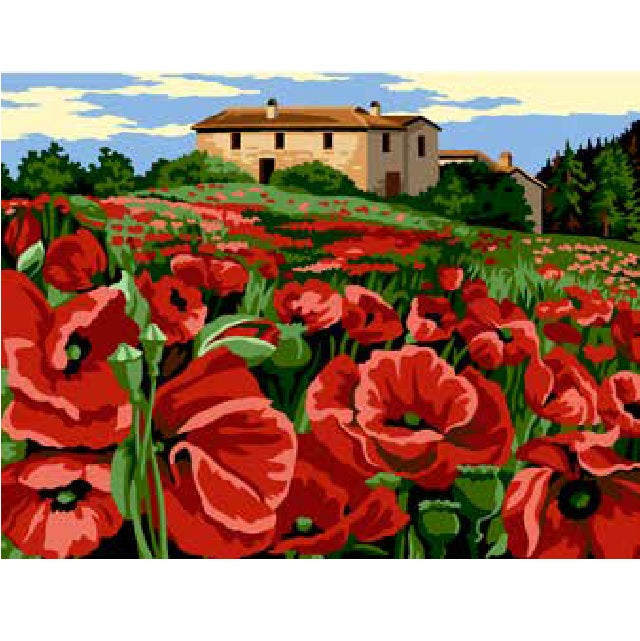 גובלן לרקמה עם ציור מודפס 152.52