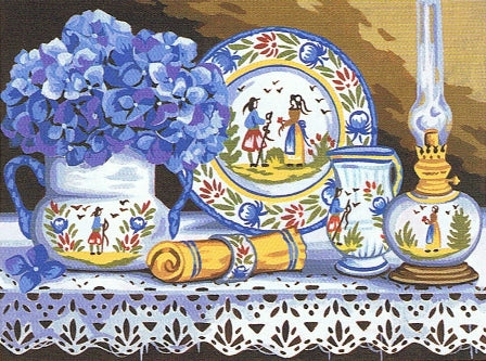 גובלן לרקמה עם ציור מודפס 153.1312