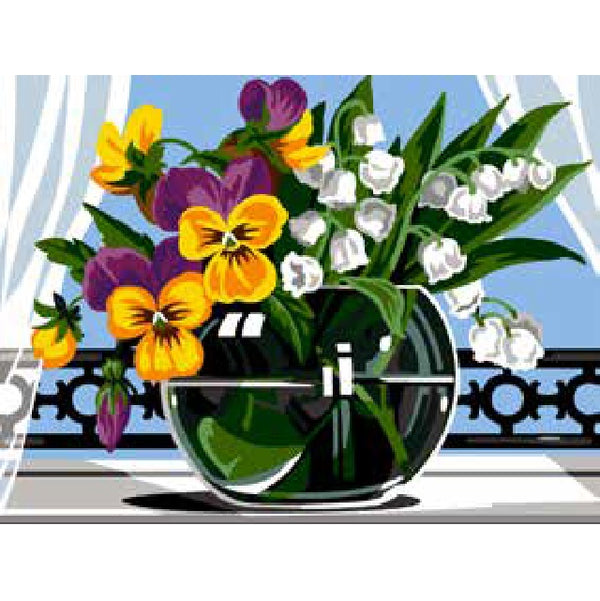 גובלן לרקמה עם ציור מודפס 153.1458