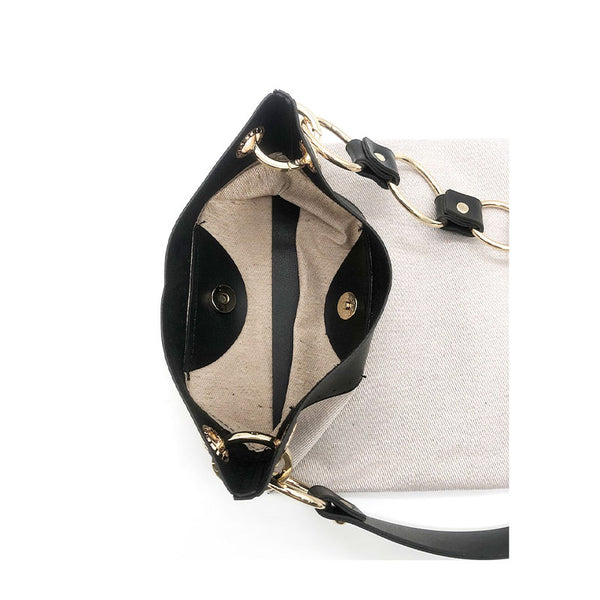 בטנה לתיק עם מגנט וכיס פנימי