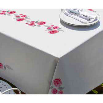 ורדים - מפה עגולה לרקמה 214.9103