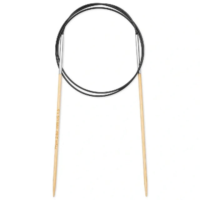 מסרגות עגולות במבו פרים 80 ס״מ