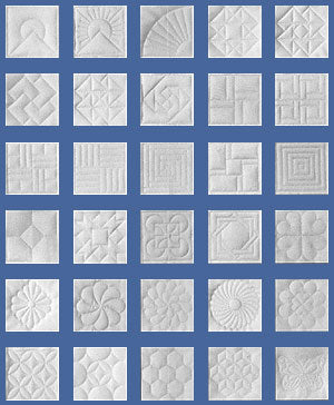 דוגמאות של קווילט למכונת רקמה