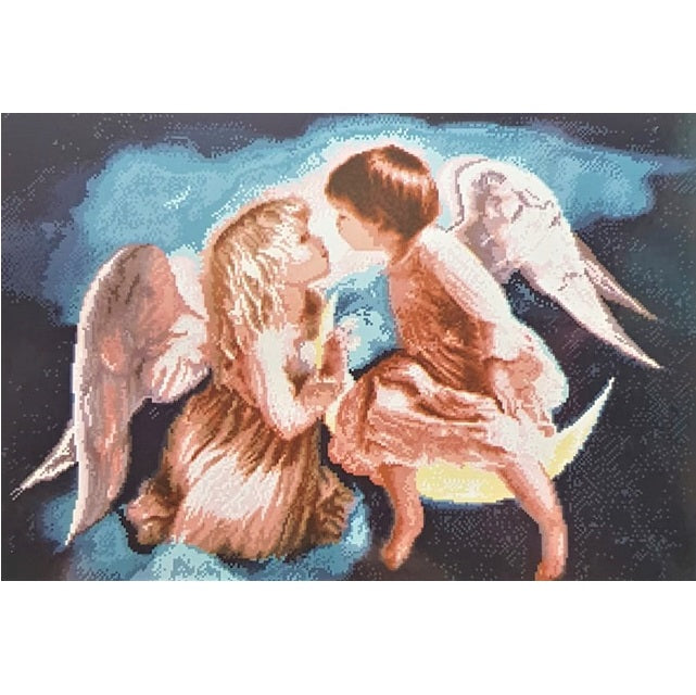 ערכת רקמה בד גבינה מודפס עם חוטים 331