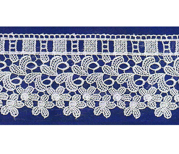 תחרת גיפור צבע לבן