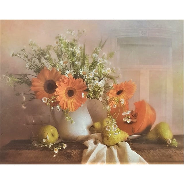 ערכת רקמה עם חרוזים ציור מודפס 509