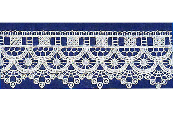 תחרת גיפור צבע לבן