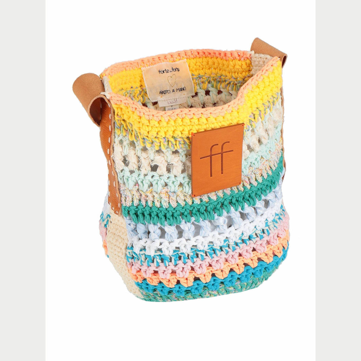 דוגמאות סריגת תיק במסרגה אחת