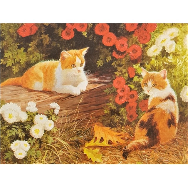 ערכת רקמה עם חרוזים ציור מודפס 624