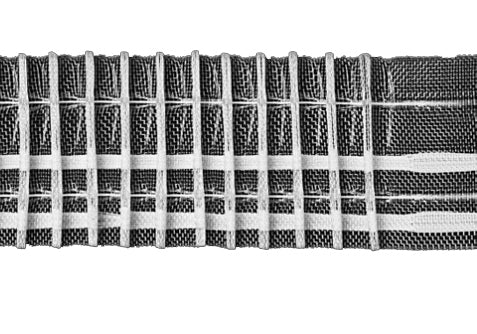 סרט כיווצים לוילון מבד רשת שקופה