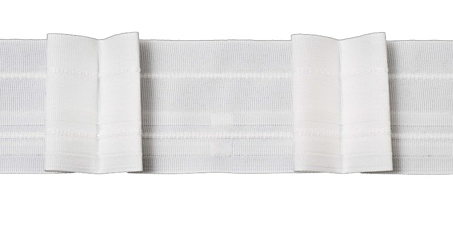 סרט כיווצים לוילון מבד לבן