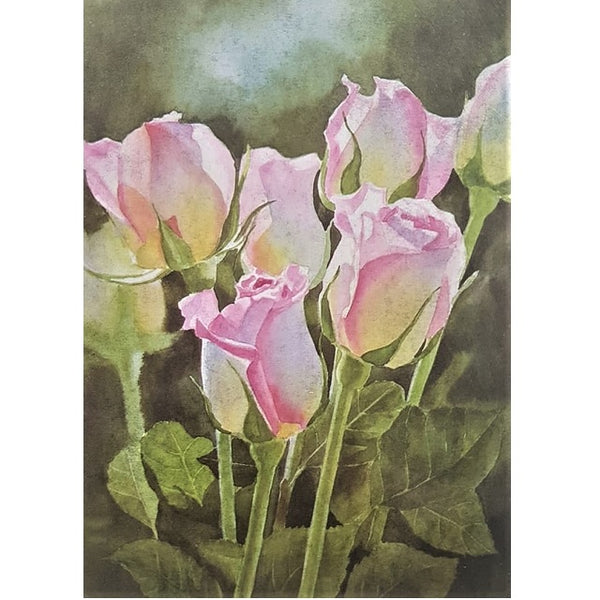 ערכת רקמה עם חרוזים ציור מודפס 635