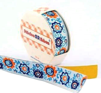 סרט בד פרחוני לקישוט