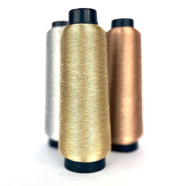 חוט לורקס מטאלי למכונת רקמה