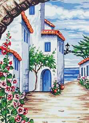 גובלן לרקמה עם ציור מודפס 72.2244