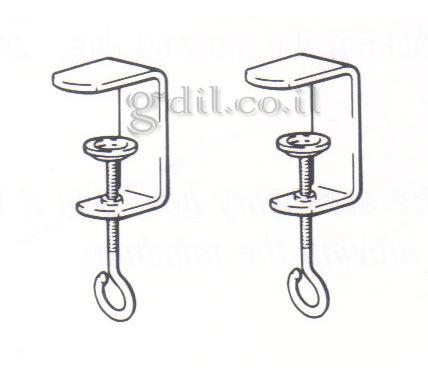 תפסן לשולחן למכונת סריגה