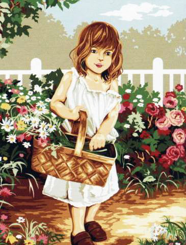 גובלן לרקמה עם ציור מודפס 926.225