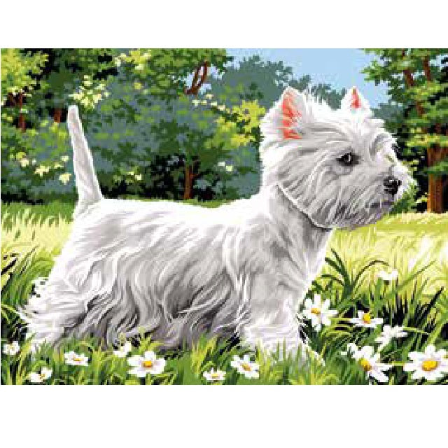 גובלן לרקמה עם ציור מודפס 926.324