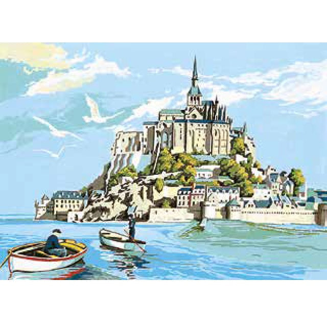 גובלן לרקמה עם ציור מודפס 929.165