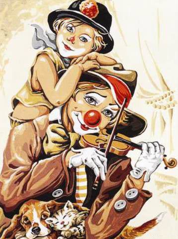 גובלן לרקמה עם ציור מודפס 929.240