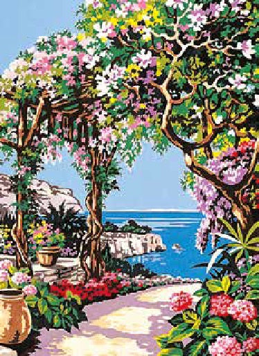 גובלן לרקמה עם ציור מודפס 929.271