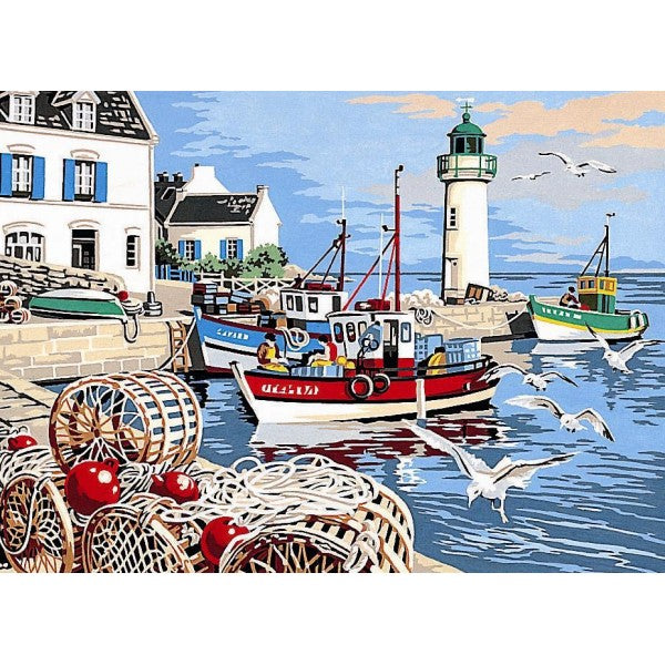 גובלן לרקמה עם ציור מודפס 929.279