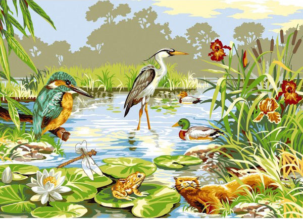 גובלן לרקמה עם ציור מודפס 929.408