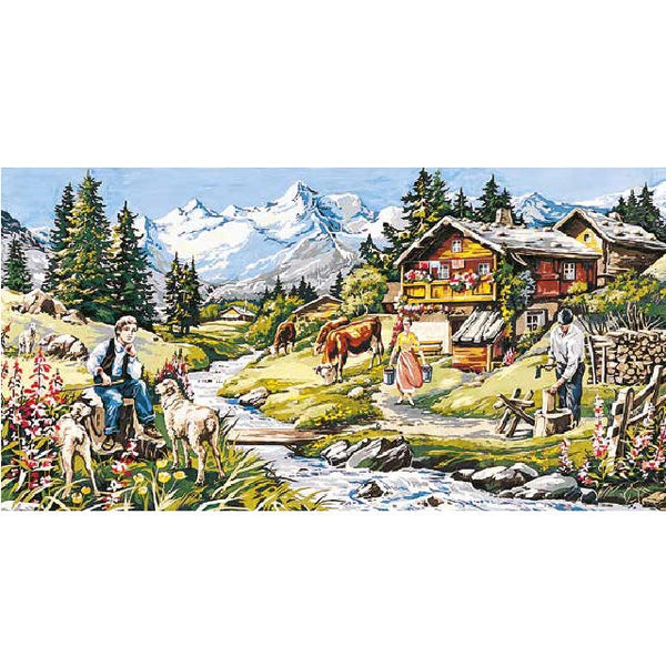 גובלן לרקמה עם ציור מודפס 932.92