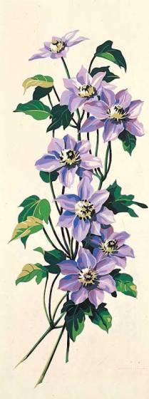 גובלן לרקמה עם ציור מודפס 950.28