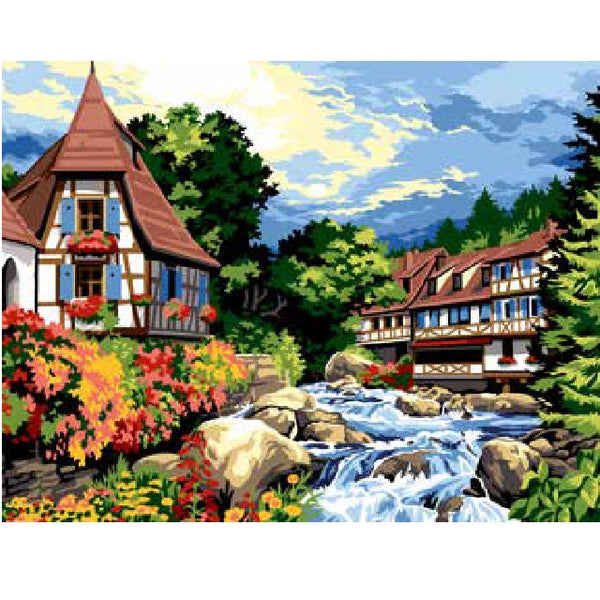 גובלן לרקמה עם ציור מודפס 981.174