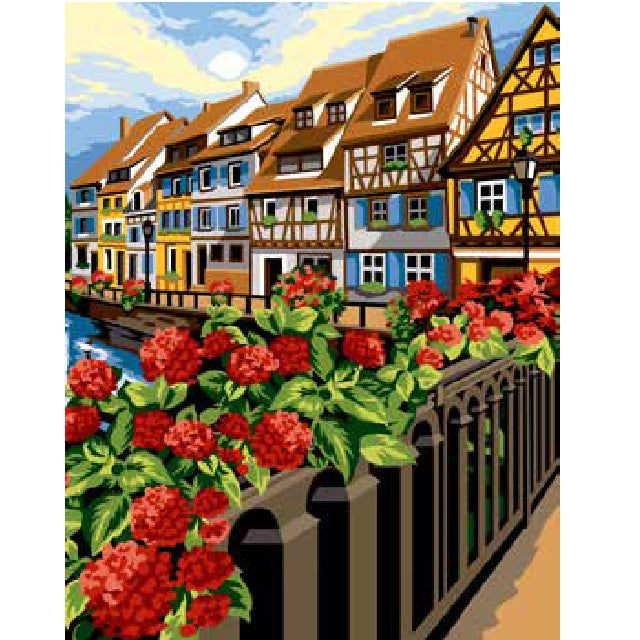 גובלן לרקמה עם ציור מודפס 981.175