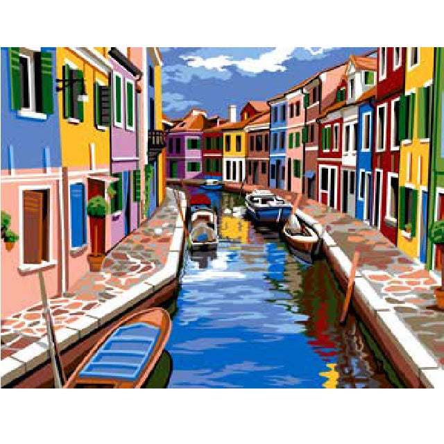 גובלן לרקמה עם ציור מודפס 981.176