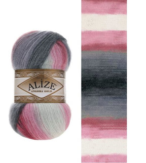 חוטי מוהר לסריגת יד ANGORA GOLD BATIK