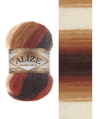 חוטי מוהר לסריגת יד ANGORA GOLD BATIK