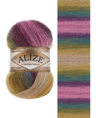 חוטי מוהר לסריגת יד ANGORA GOLD BATIK