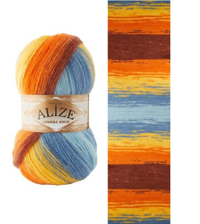 חוטי מוהר לסריגת יד ANGORA GOLD BATIK